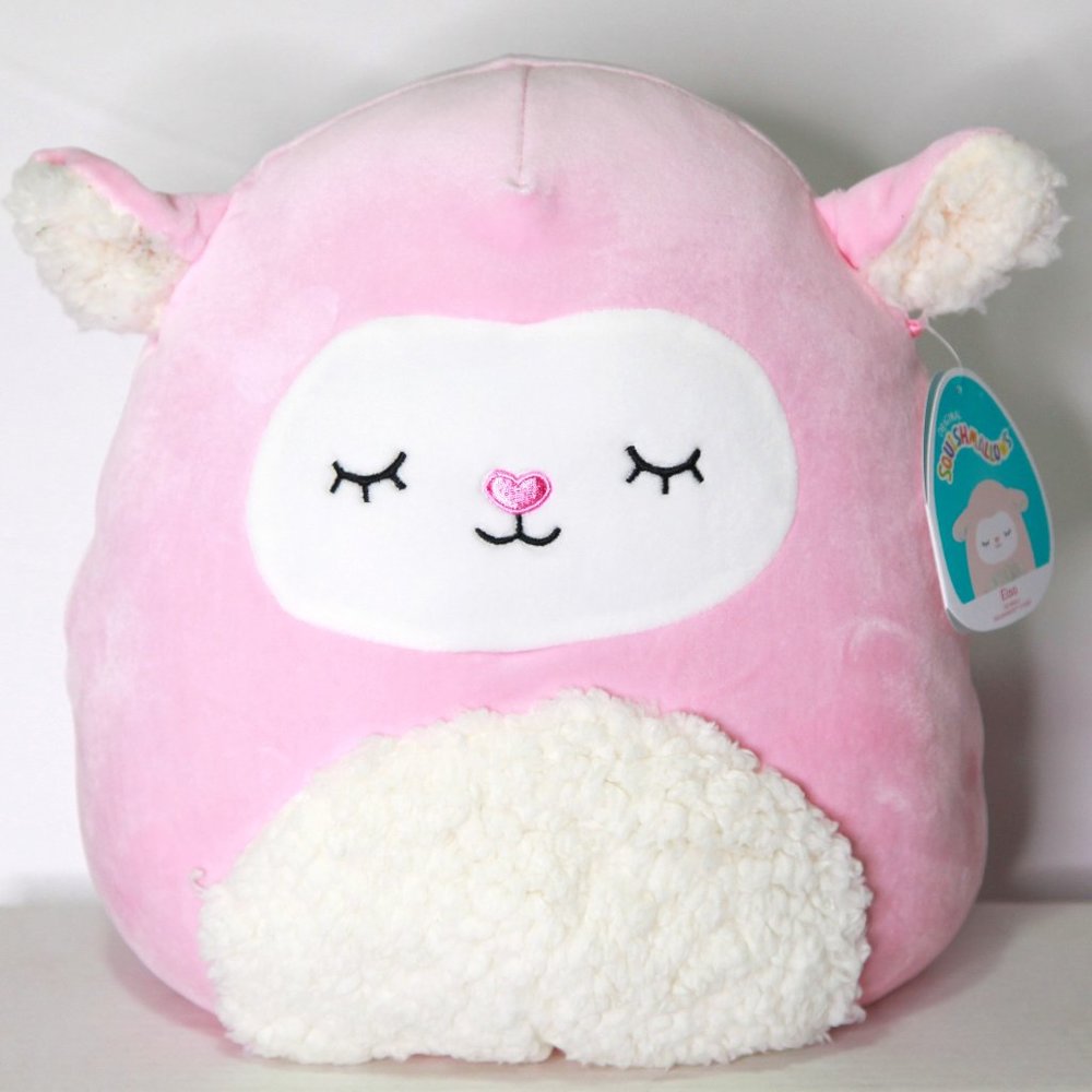 Elsa the Lamb Squishmallow 12”. Very Cute & Cuddly Condition is "Like New" BNWT